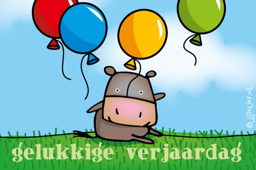 Kaart: Gelukkige verjaardag