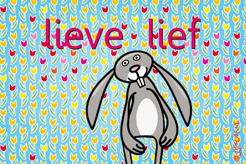 Kaart: Lieve lief