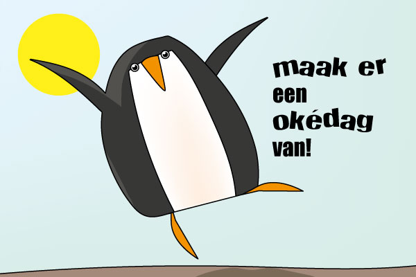 Kaart: Een okédag!