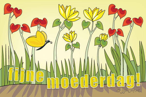 Kaart: Fijne moederdag!