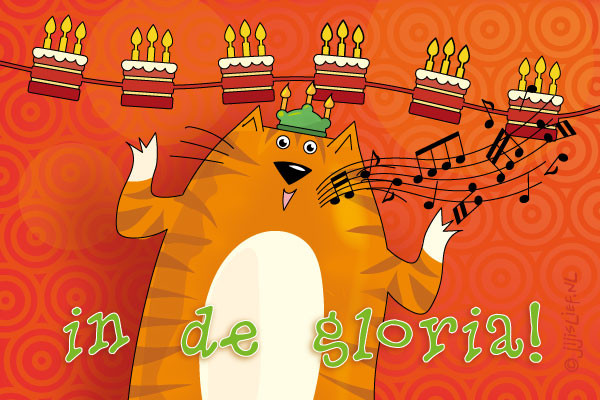 Kaart: In de gloria!