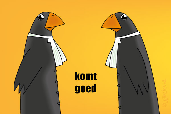 Kaart: Komt goed