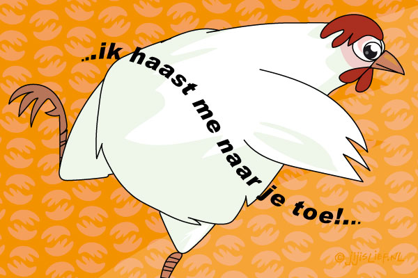 Kaart: Ik kom naar je toe!