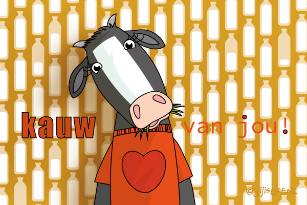 Kaart: Ik hou van jou!