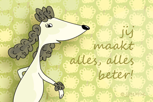 Kaart: Jij maakt alles beter!