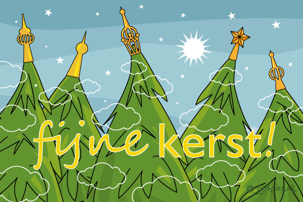 Kaart: Fijne kerst!
