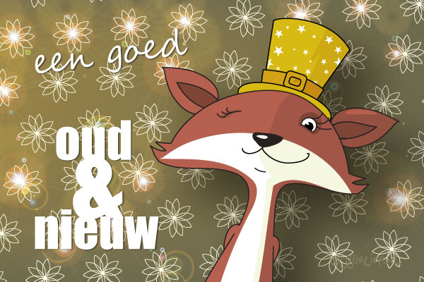 Kaart: Een goed oud & nieuw