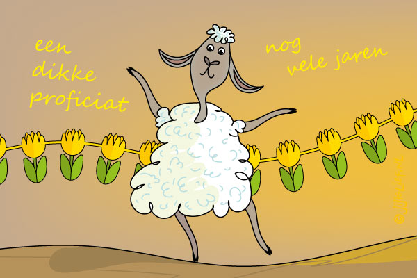 Kaart: Een dikke proficiat