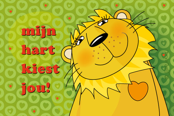 Kaart: Mijn hart kiest jou!