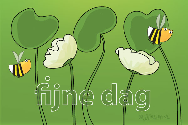 Kaart: Fijne dag