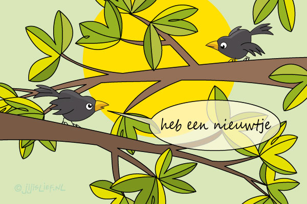 Kaart: Heb een nieuwtje