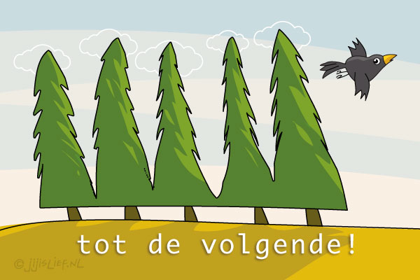 Kaart: Tot de volgende!